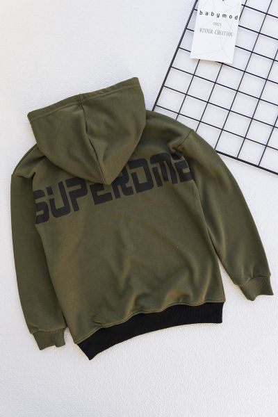 Kapüşonlu Erkek Çocuk Sweat