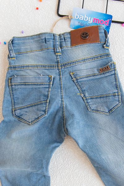 Denim Kumaş Erkek Çocuk Kot Pantolon