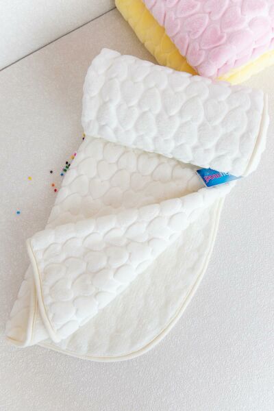 Kalpli Peluş Bebek Battaniyesi BEJ