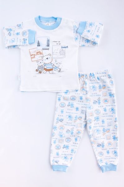 Erkek Bebek 2li Pijama Takım