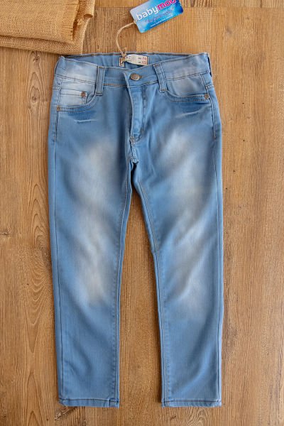 Denim Kumaş Çocuk Kot Pantolon