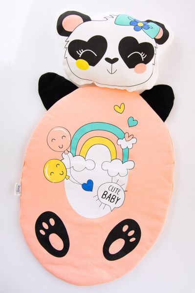 Panda Figürlü Bebek Alt Açma Minderi