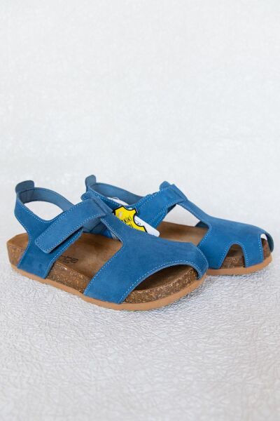 Hakiki Deri Erkek Çocuk Sandalet