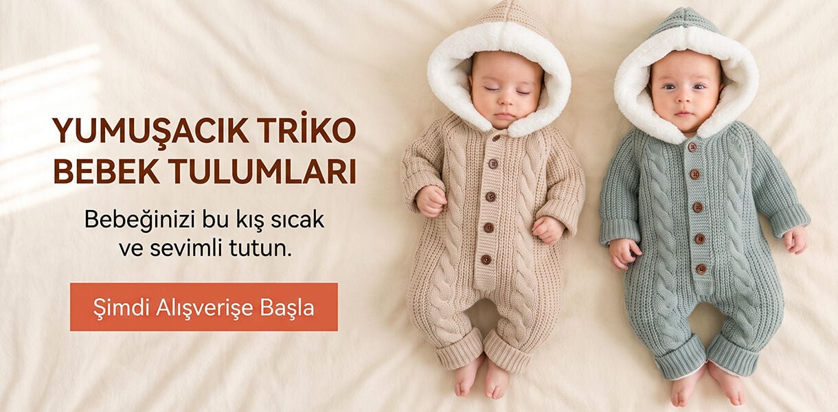 Wellsoft & Triko Kışlık Bebek Tulumları